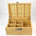 Holz-Aufbewahrungsbox mit Klappdeckel – Bild 1 | LuxeStyle