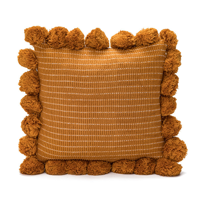 Loop Samt Bestickter Kissenbezug – Bild 2 | LuxeStyle