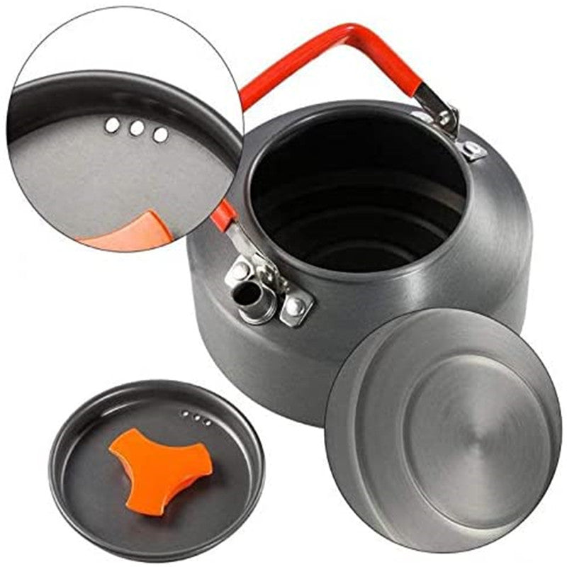 Camping-Topfset aus harteloxiertem Aluminium – Bild 3 | LuxeStyle