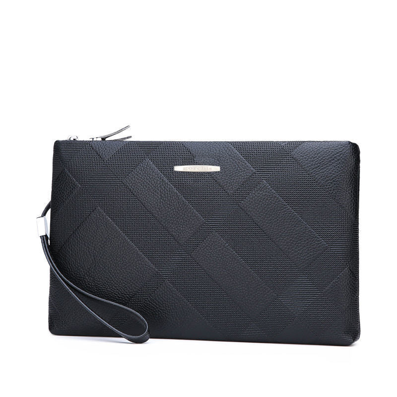 Leder-Clutch