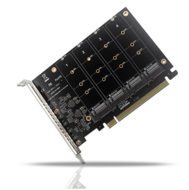PCI-E X16 4-Disk Erweiterungskarte – Bild 3 | LuxeStyle