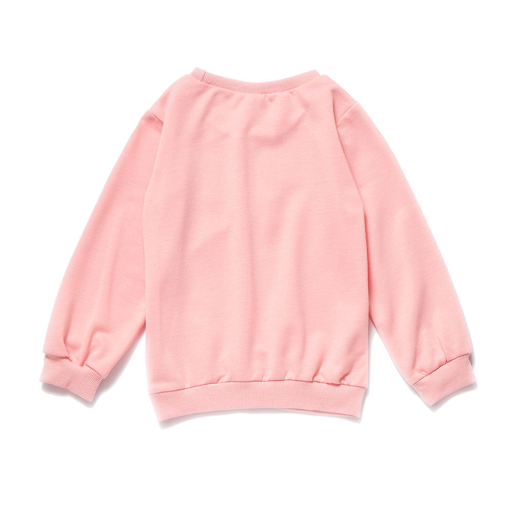 Partnerlook Letter Printed Pullover
