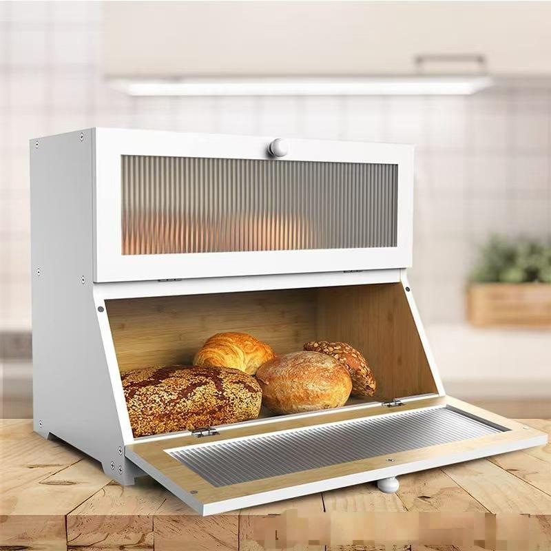 Brotkasten aus Bambus und Acryl | LuxeStyle