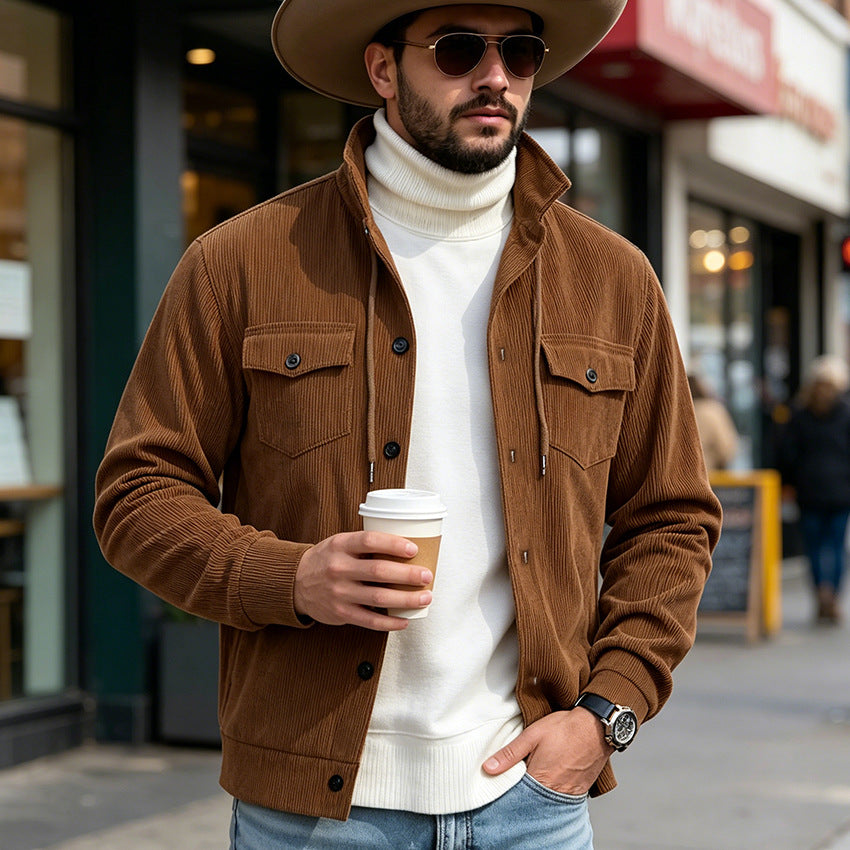 Kord-Jacke für Herren