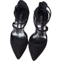 Elegante Wildleder-Sandalen mit spitzer Zehe