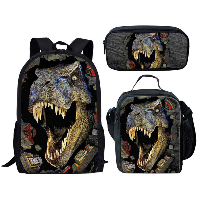 Dinosaurier Rucksack-Set für Kinder – Bild 9 | LuxeStyle