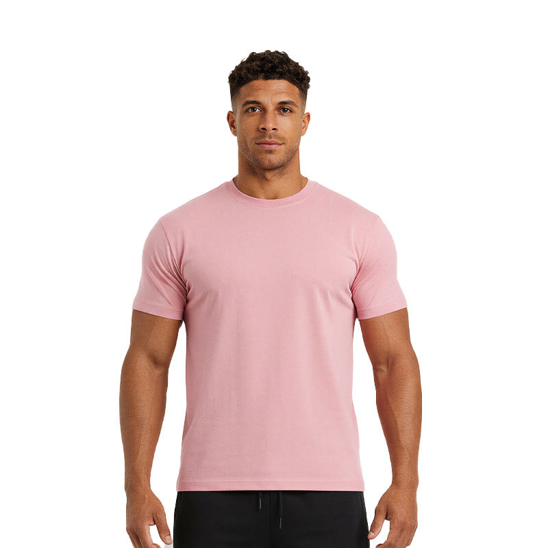 Kurzarm Fitness-Shirt mit Kragen