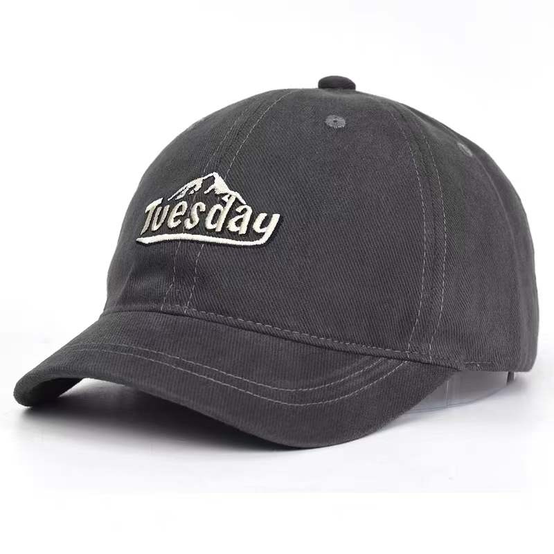 Vintage-Cap Tuesday Washed Grau
