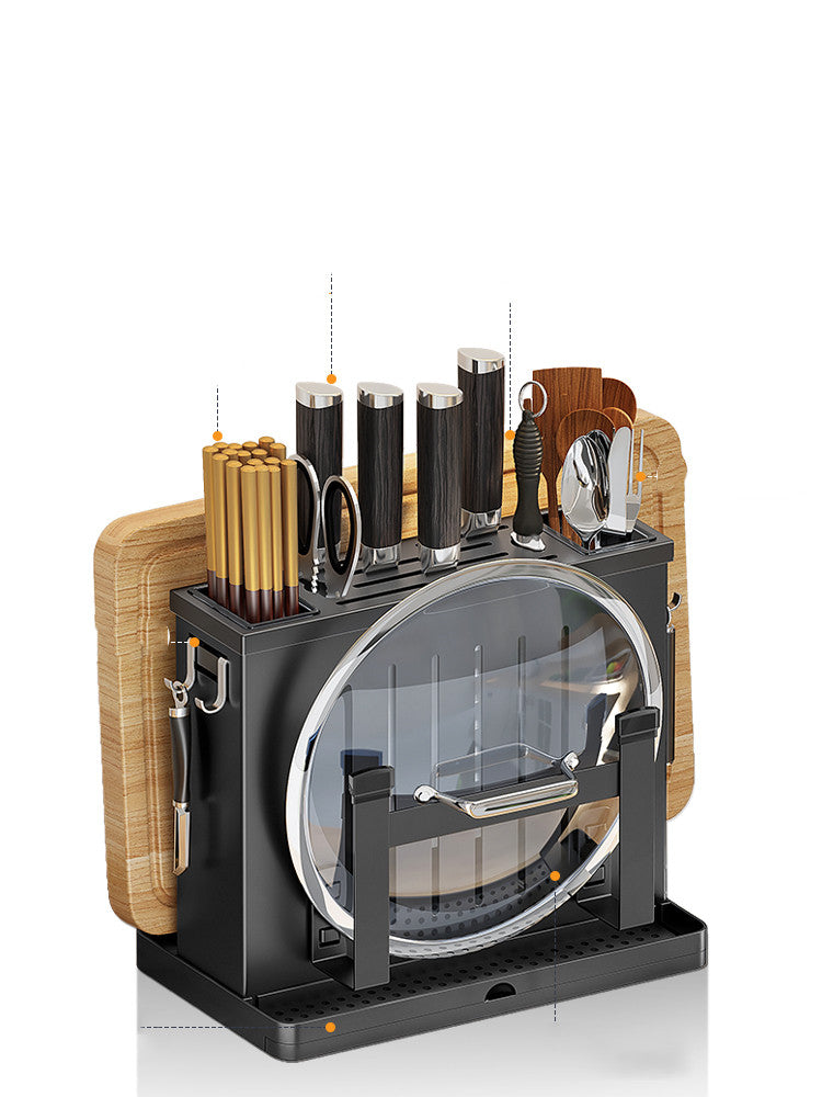 Messerregal aus Edelstahl – Bild 9 | LuxeStyle