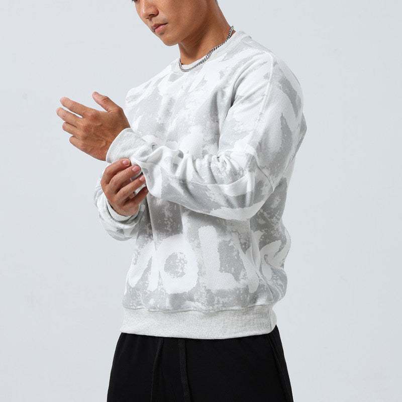 Männlicher Pullover mit Rundhalsausschnitt – Bild 3 | LuxeStyle