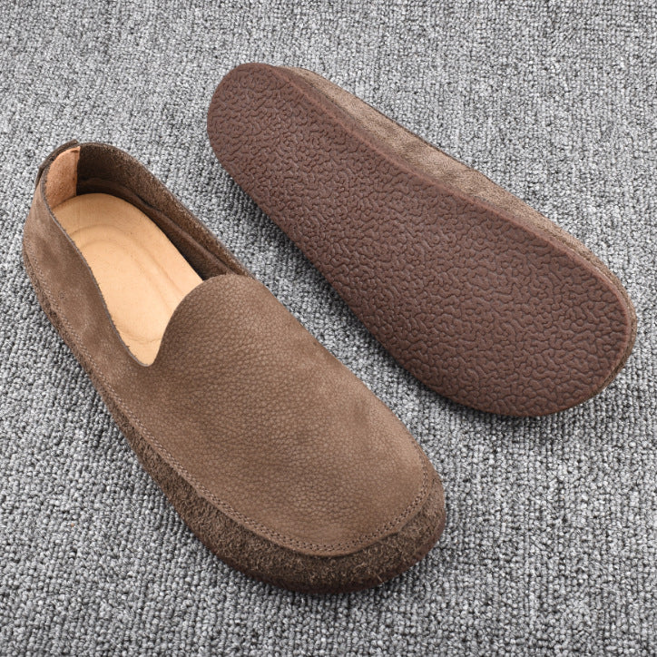 Leichte Leder-Loafer mit weicher Sohle – Bild 6 | LuxeStyle
