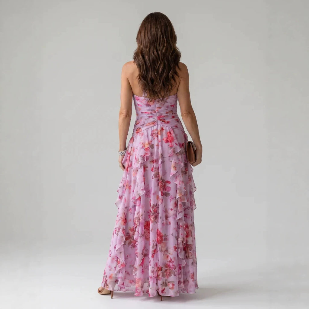 Asymmetrisches Kleid