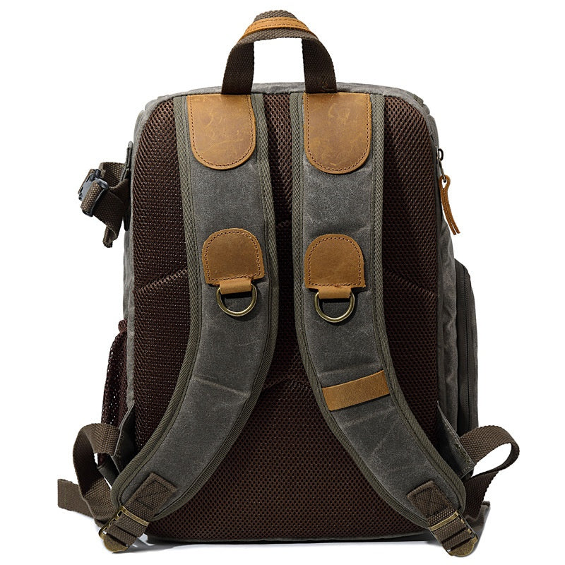 Kalier Fotorucksack – wasserdichtes Canvas – Bild 2 | LuxeStyle