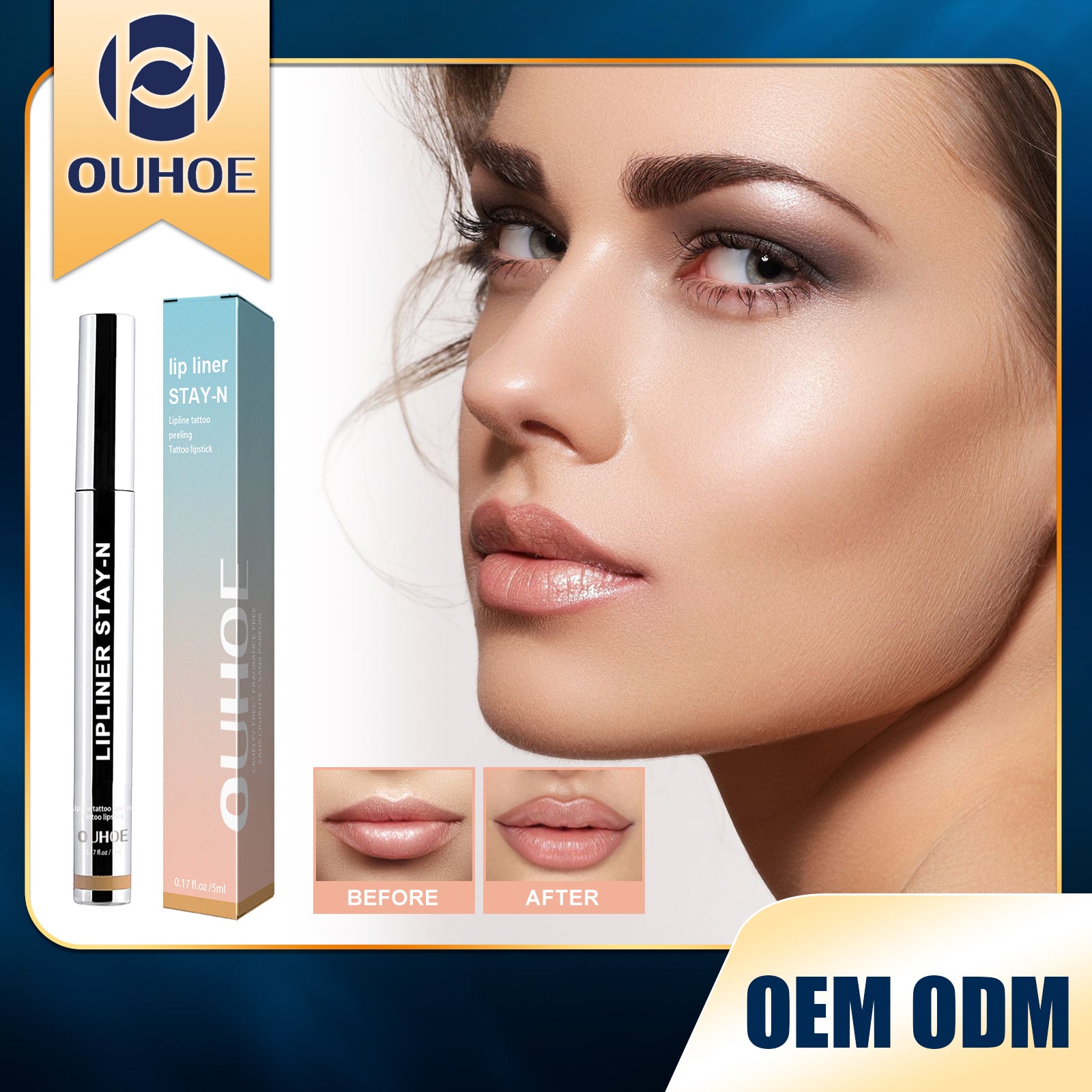 Peel-off Lip Liner Hellbraun – Ansicht 2