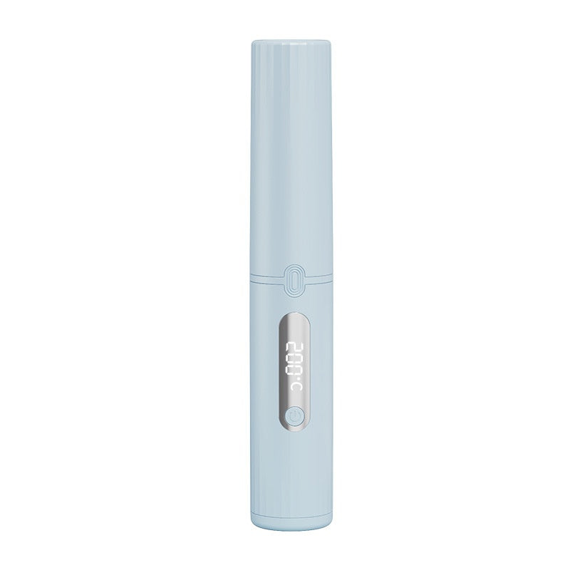 Kabelloser Mini-Glättkamm mit LCD-Anzeige