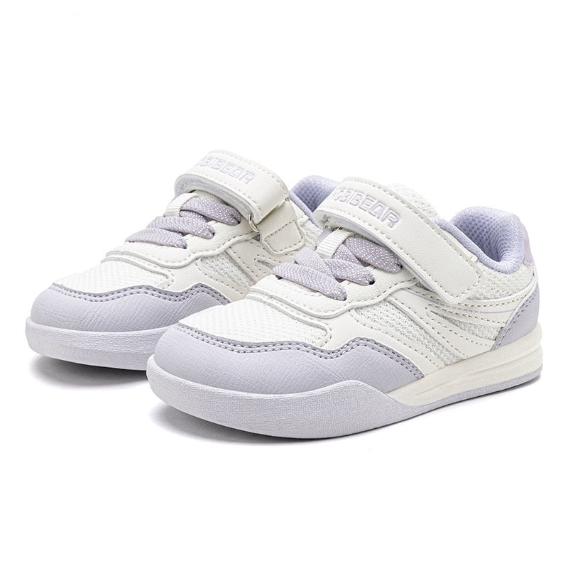 Kinder Retro-Sneakers mit Klettverschluss