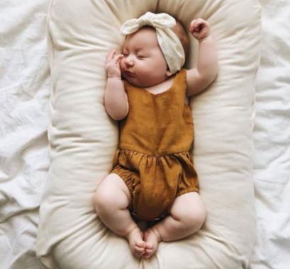 Baby Nest Reisebettchen aus Baumwolle