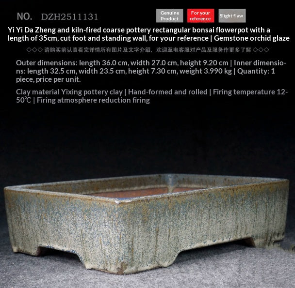Japanischer Bonsai-Topf aus Yixing-Ton – Bild 3 | LuxeStyle