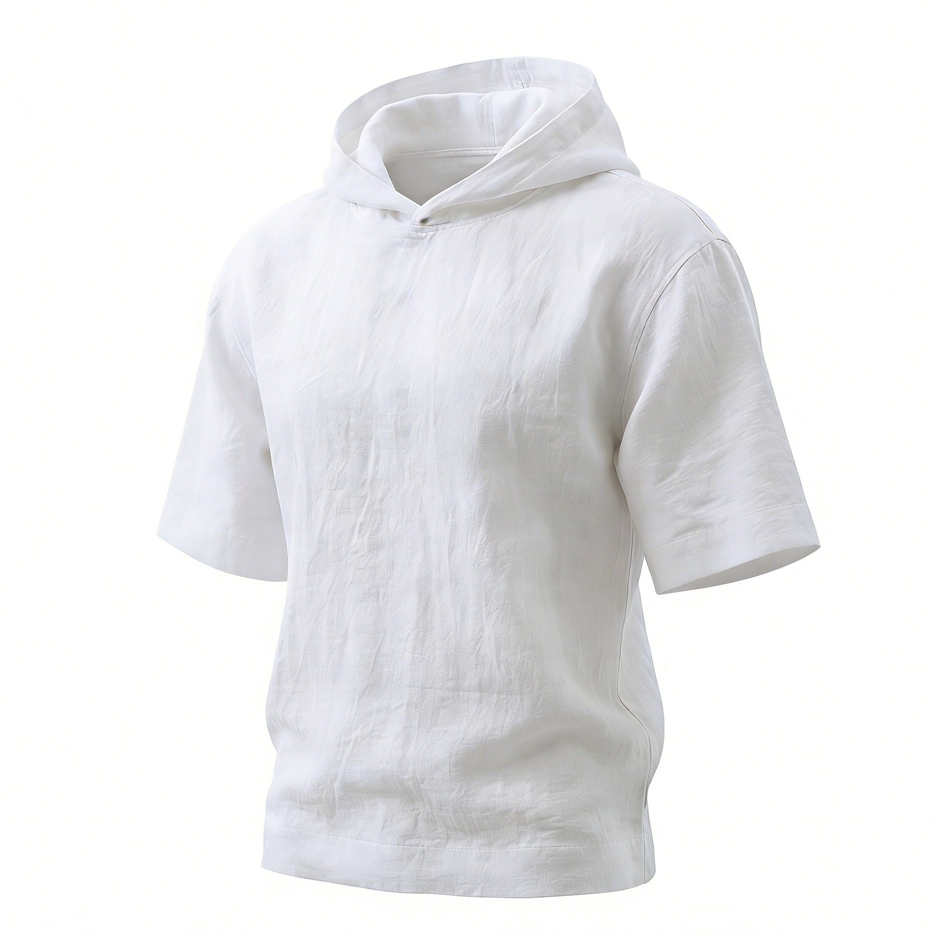 Kurzarm-Hoodie mit Fünfpunkt-Ärmeln