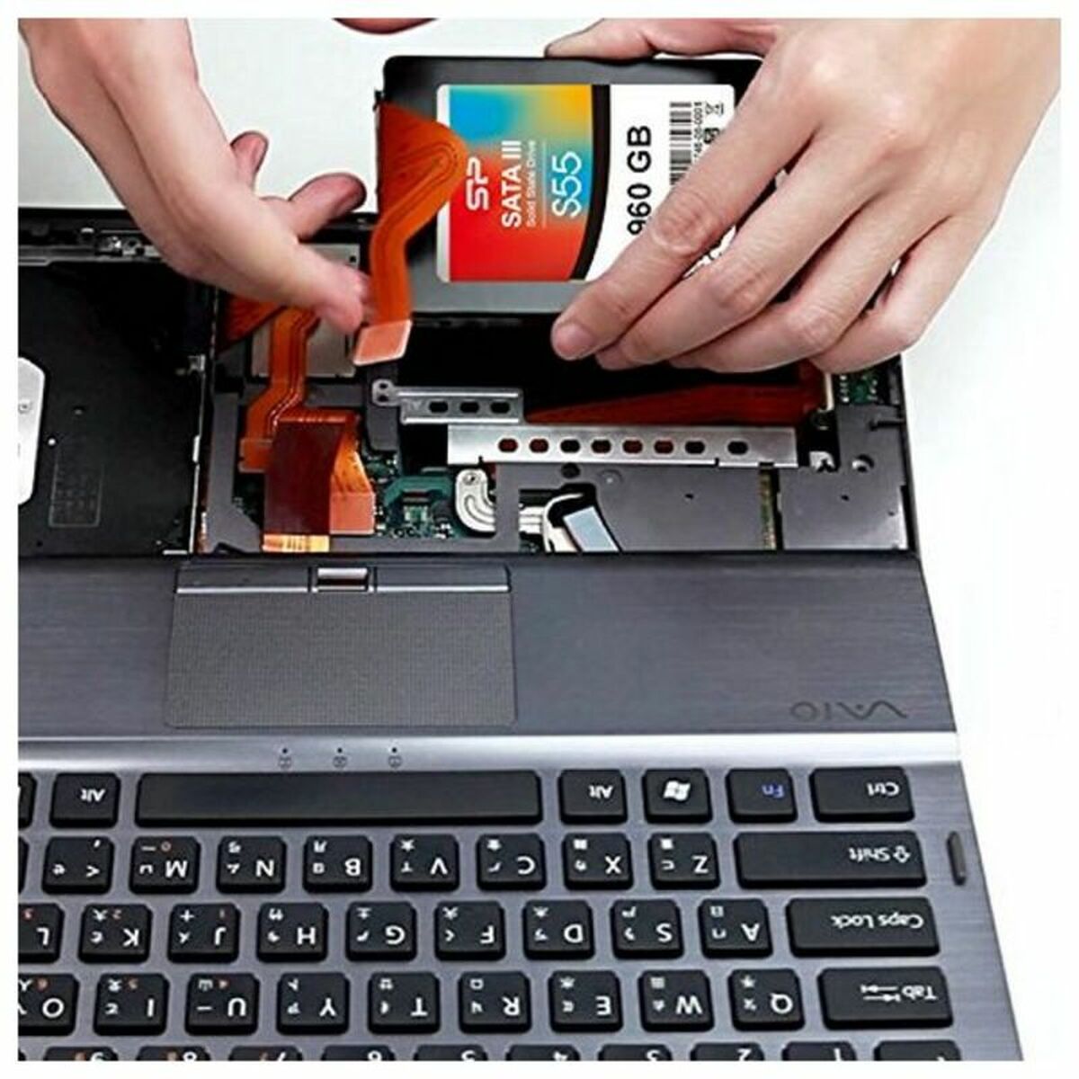 Festplatte Silicon Power IAIDSO0166 2.5 SSD 960 GB Sata III