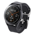 Premium Smartwatch: Stilvoll, Schwarz, Top-Display