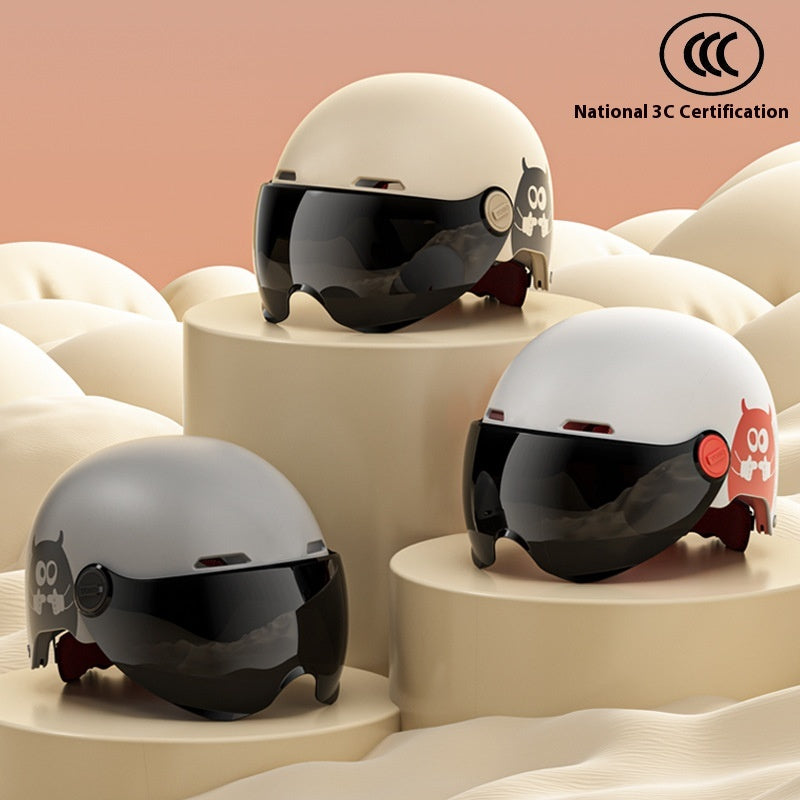 Ganzjahres E-Motorradhelm für Paare