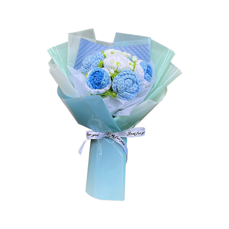 Handgestrickter Blumenstrauss – Bild 7 | LuxeStyle