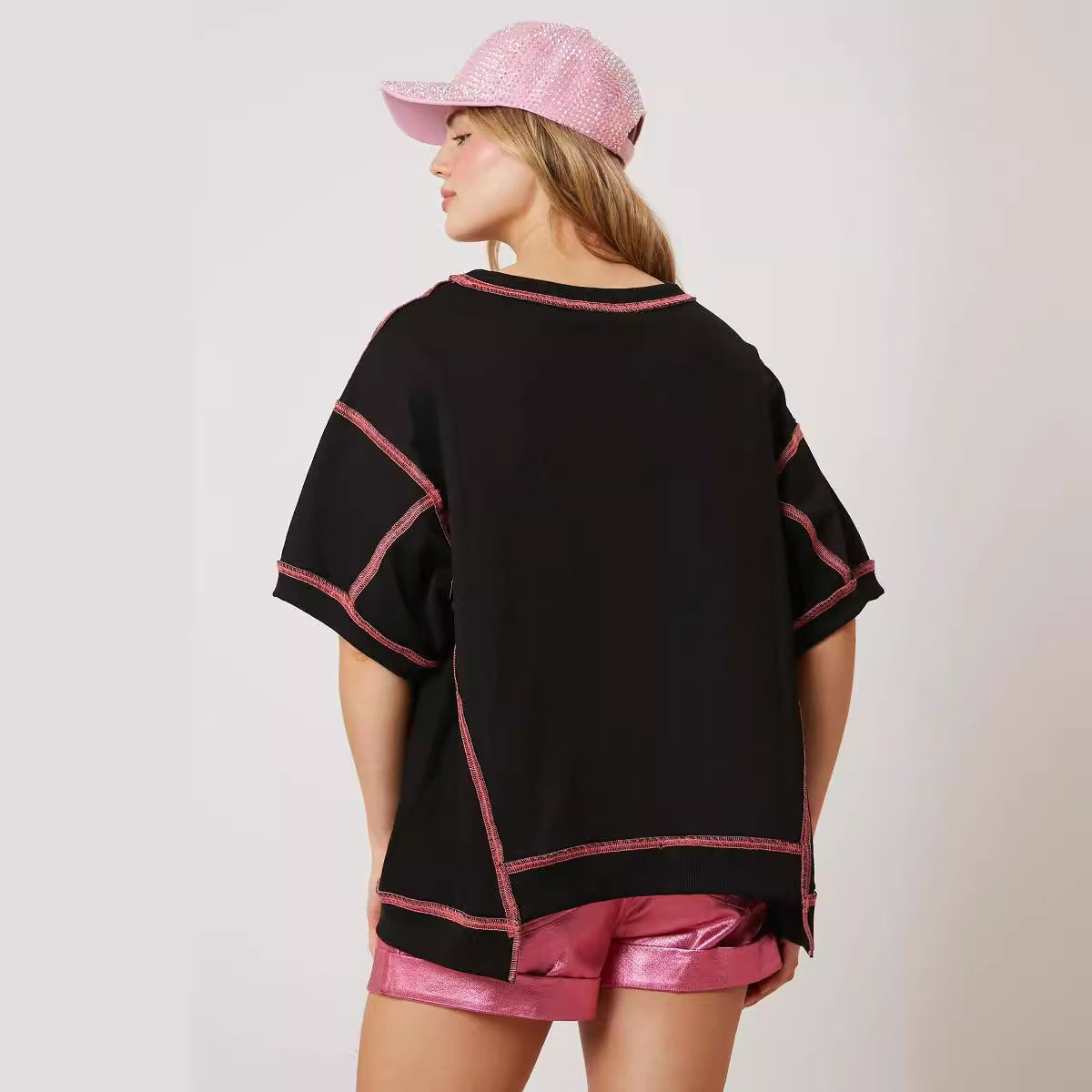 Hummer-Print Kurzarm-T-Shirt