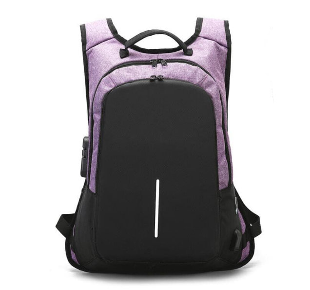 Rucksack mit USB-Ladefunktion und Diebstahlschutz – Bild 4 | LuxeStyle