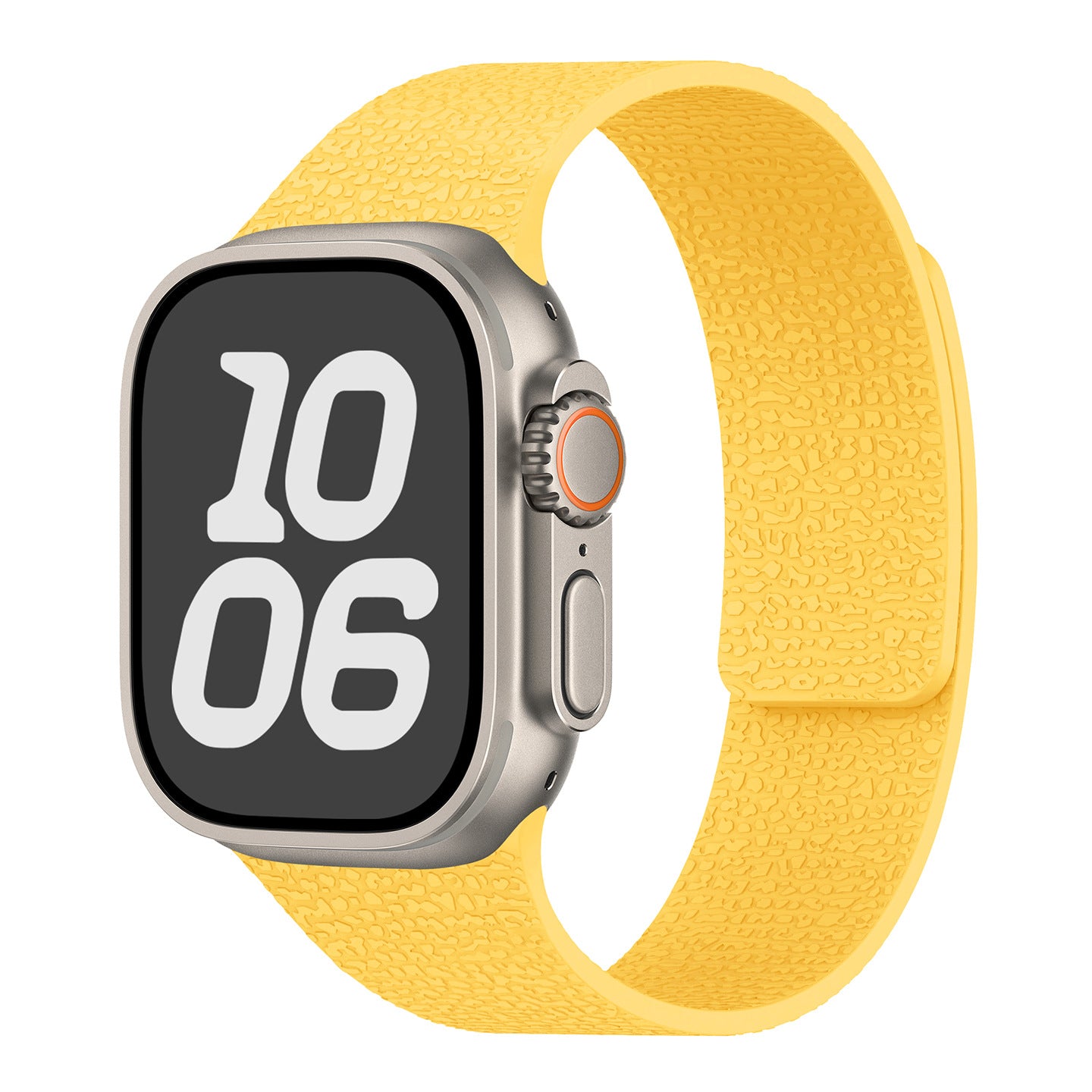IwatchS10 Silikonarmband mit Litschi-Muster