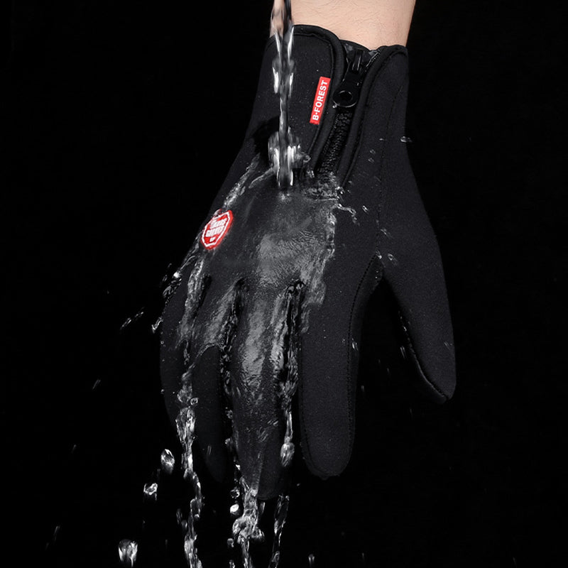 Wasserdichte Winterhandschuhe mit Fleece und Anti-Rutsch