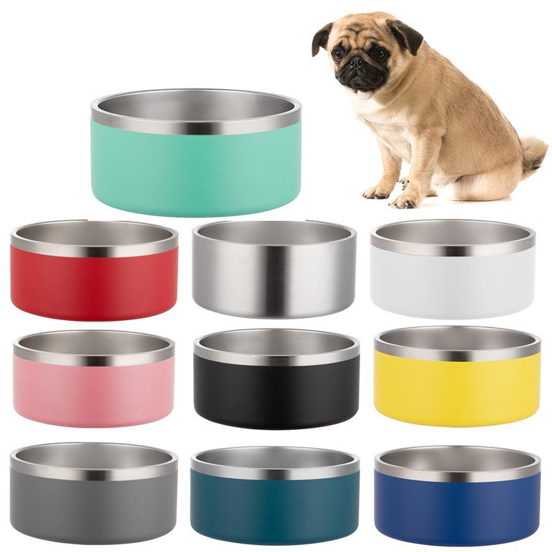 Edelstahl-Napf mit Antirutschmatte für Hunde & Katzen – Bild 5 | LuxeStyle