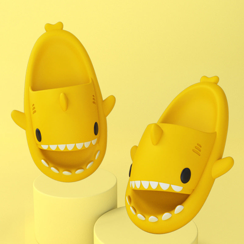 Shark-Cartoon-Slipper, weich & rutschsicher