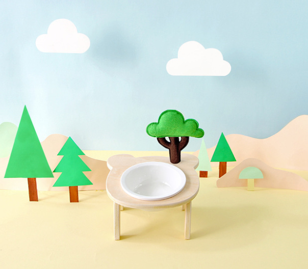 Cub Bowl Futterstation Holz – Bild 3 | LuxeStyle