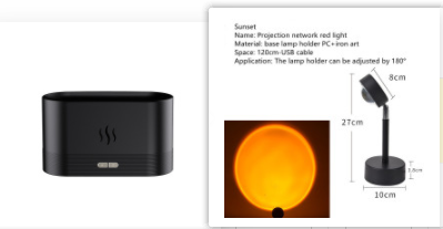 Aroma Diffuser mit Flammeneffekt