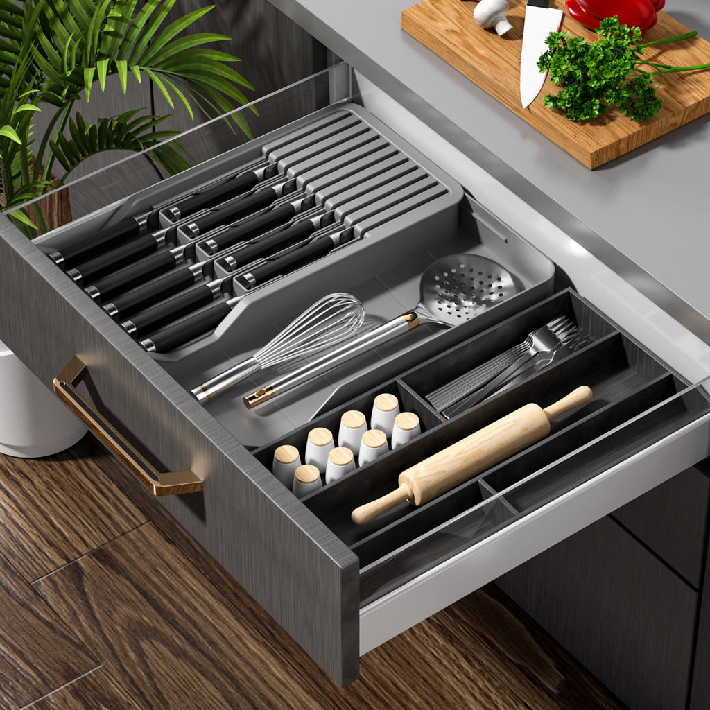 3-in-1 Besteckschubladen-Organizer – Bild 3 | LuxeStyle