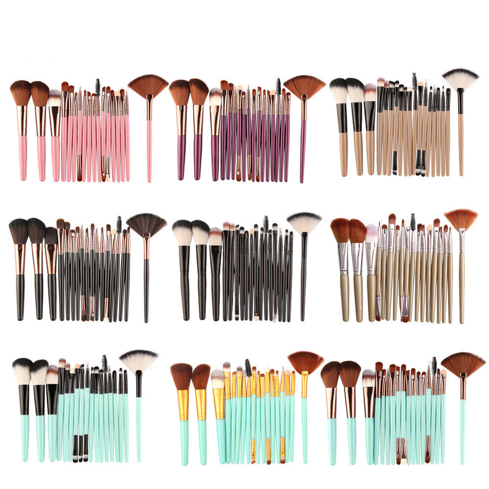 Make-up Pinsel-Set mit 18 Pinseln – Bild 7 | LuxeStyle
