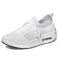 Mesh-Low-Top mit Luftkissen und dicker Sohle für Damen