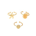 Meeresschmuck-Set mit Sternfisch & Muscheldesign – Bild 1 | LuxeStyle