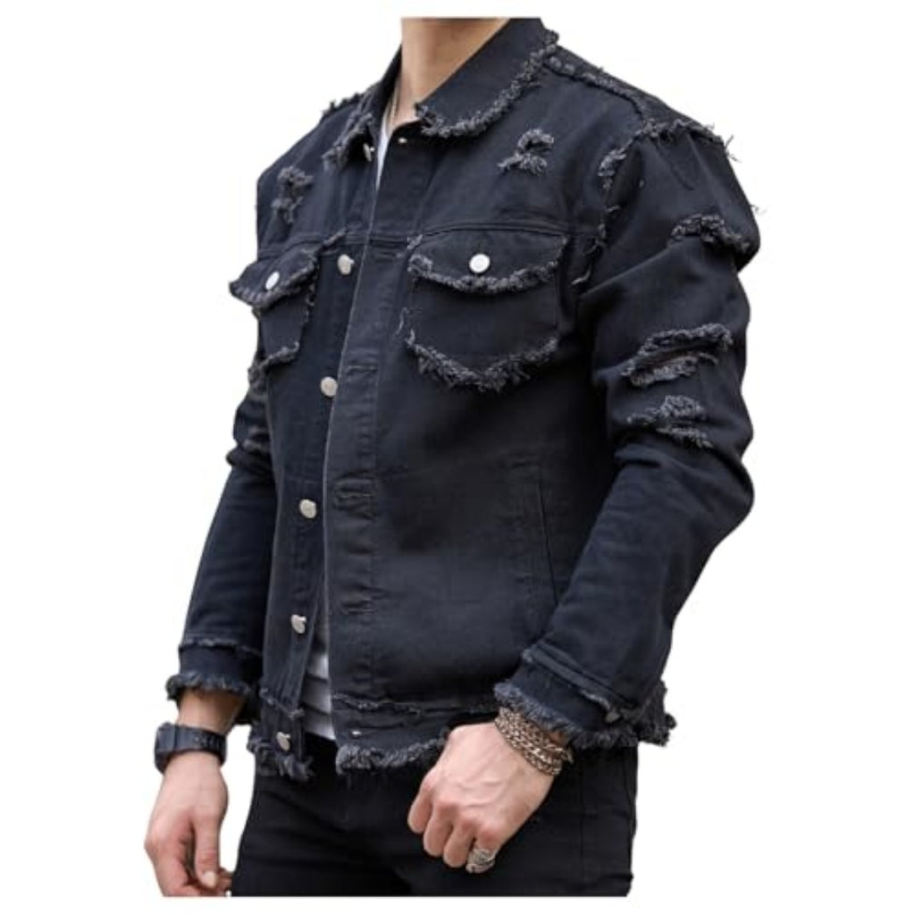 Taillierte Jeansjacke für Herren – Y101S – Ansicht 7
