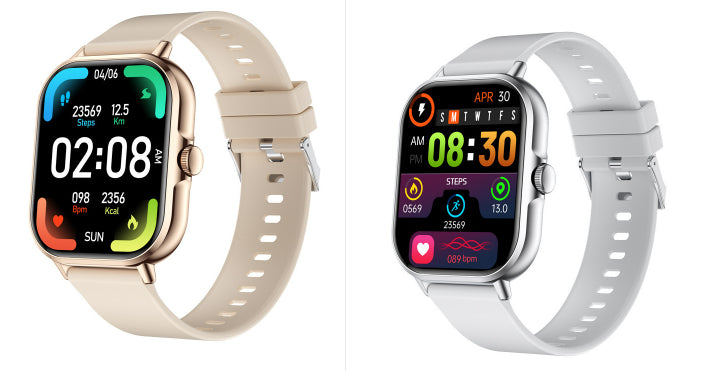 Smartwatch mit HD-Display und Bluetooth-Anrufen