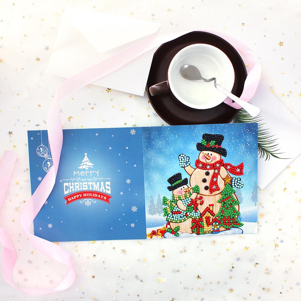DIY Diamant Malerei Weihnachtskarten Set – Bild 1 | LuxeStyle