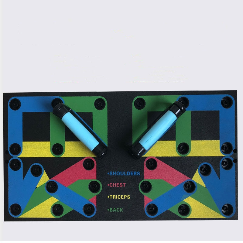 Multifunktionales Push-up Board für Oberkörpertraining