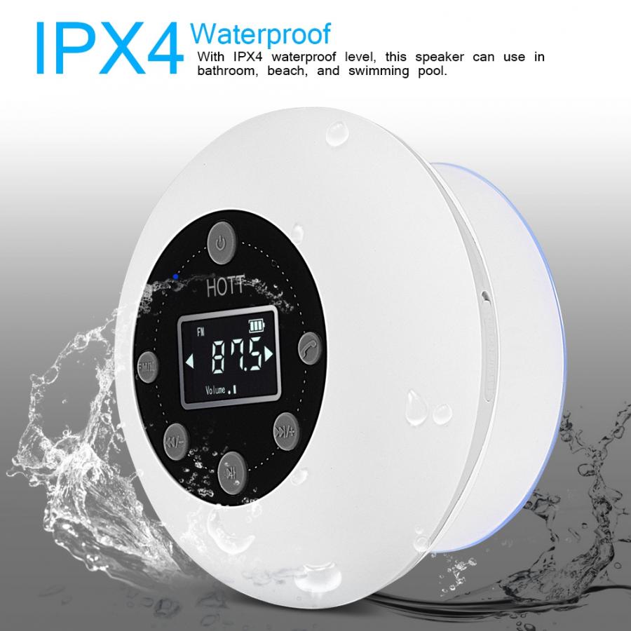 Wasserdichter Bluetooth Lautsprecher für das Bad – Bild 2 | LuxeStyle