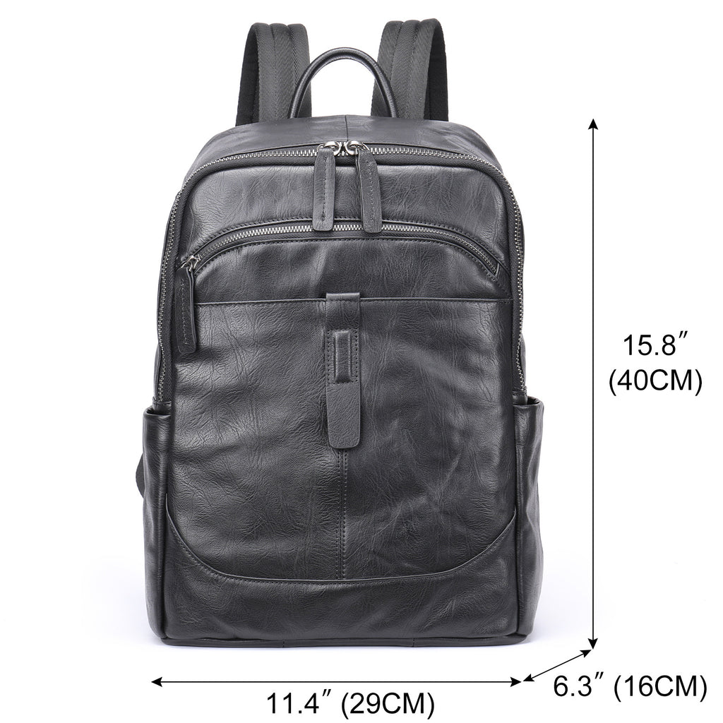 Leder Rucksack für Business & Freizeit – Bild 6 | LuxeStyle