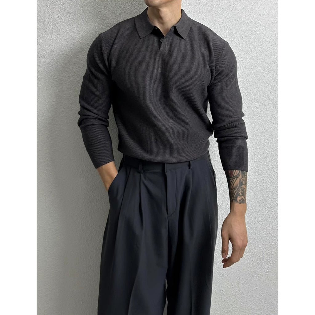 Business-Pullover Slim Fit, langärmlig | LuxeStyle