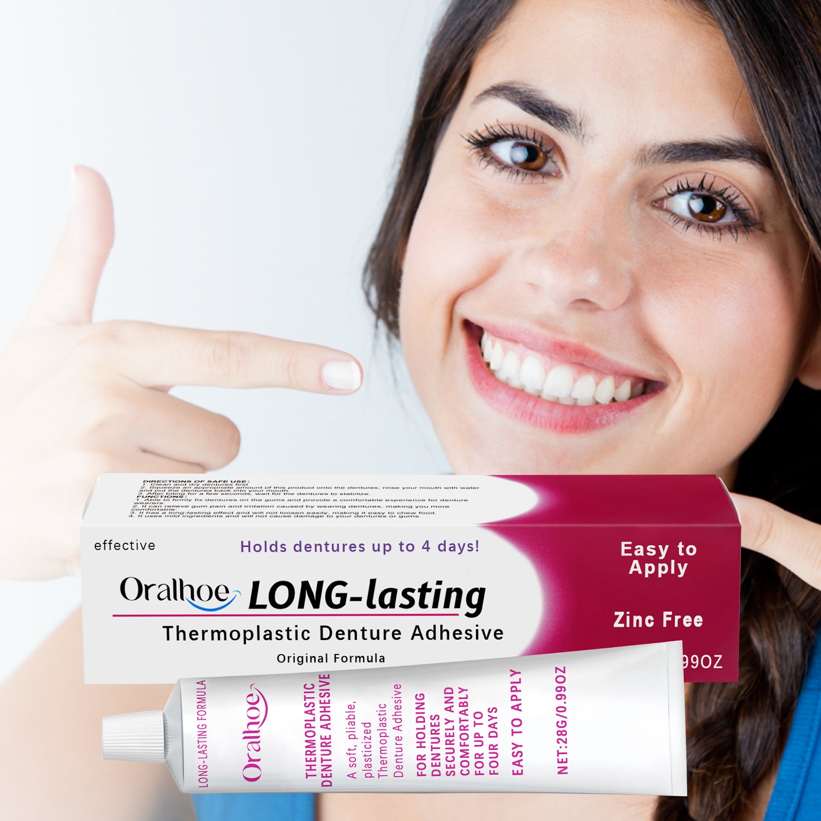 Haftcreme für Zahnprothesen 28g