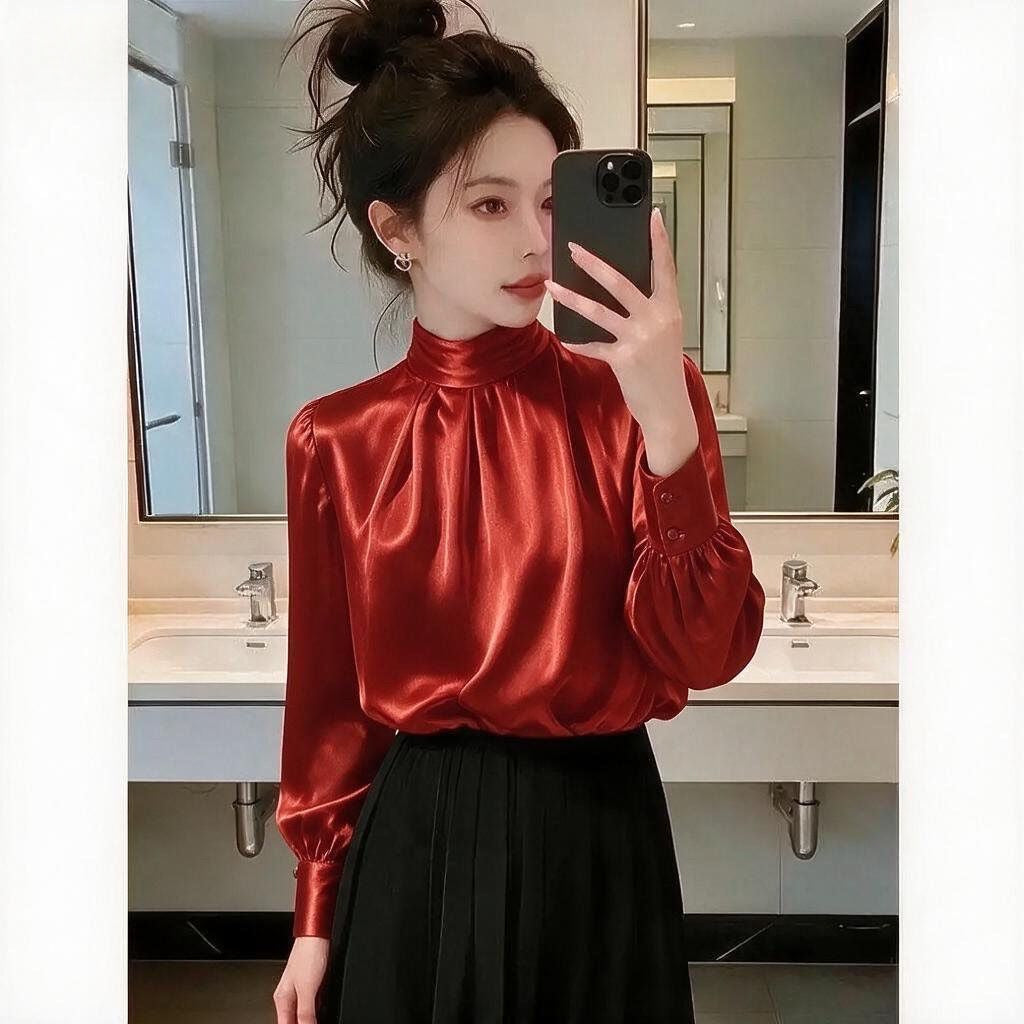 Langarmshirt für Damen – Bild 2 | LuxeStyle