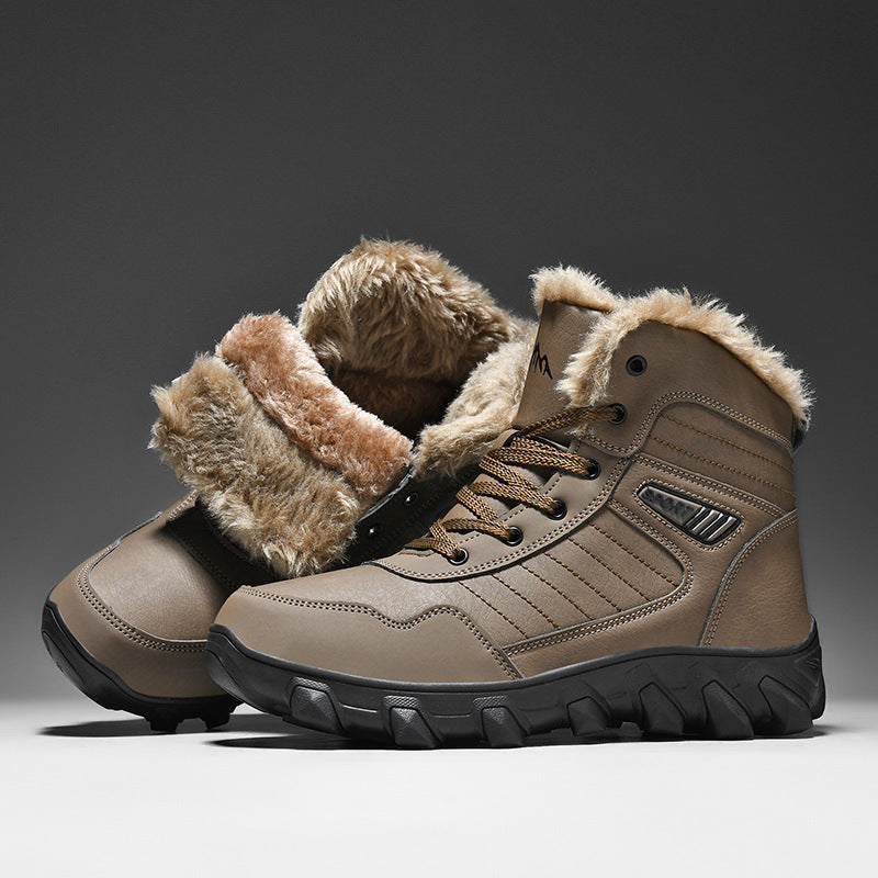Herren Warme Fleece-Snowboots – Bild 3 | LuxeStyle