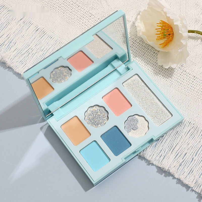 Lidschatten-Palette "Blue Petals" – Bild 7 | LuxeStyle